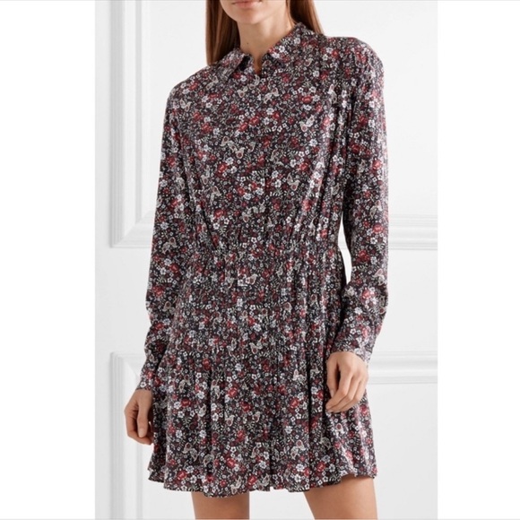 Veronica Beard Dresses & Skirts - Veronica Beard Rory Floral Print Silk Dress
